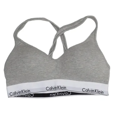 Brassière (Gris, Blanc) de Calvin Klein Élasthane, Polyester