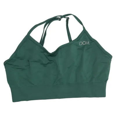 Sports bra (Green) from Drop of Mindfulness Elastane, Polyamide