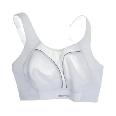 Brassière (Blanc) de Abecita Polyamide, Élasthane, Polyester