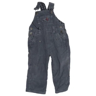 Dungarees (Blue) from Papagino Cotton