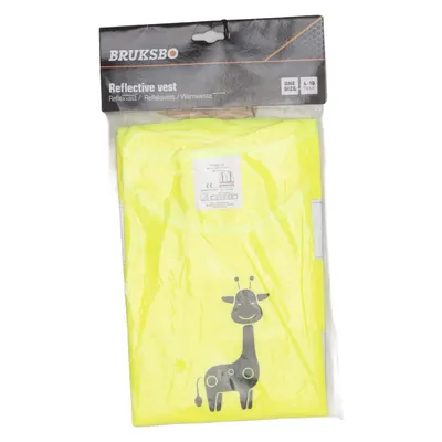 Gilet réfléchissant (Jaune) de Bruksbo Polyester