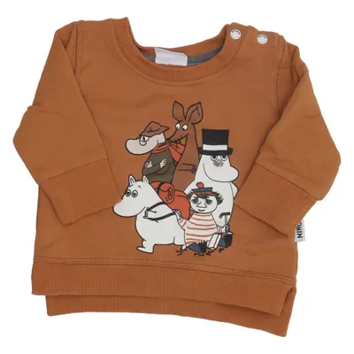 Collegetröja (Brun) från Moomin by Martinex Bomull, Elastan, Polyester
