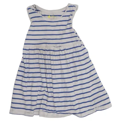Jurk (Blauw, Wit) van Young Dimension