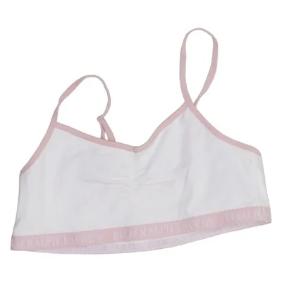 Brassière (Blanc, Multicolore) de Polo Ralph Lauren Coton, Élasthane