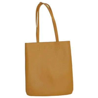 Handbag (Yellow) from Ruby Polyester, Polyurethane