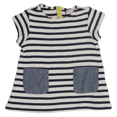 Dress (Blue, White) from Zara BabyGirl