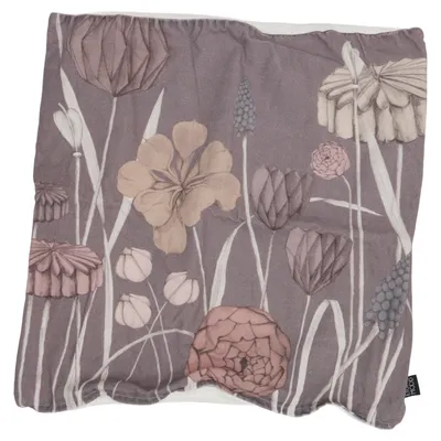 Coussin décoratif (Violet, Multicolore) de Eight Mood Coton