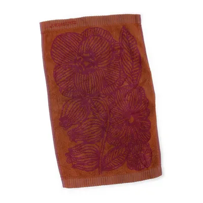 Handduk (Orange, Lila) från Marimekko Bomull