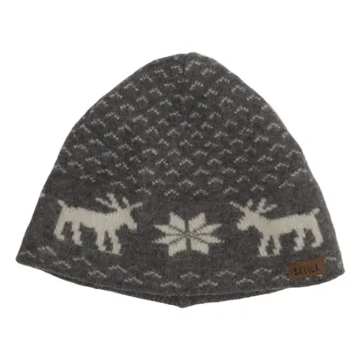 Beanie (Gray, White) from Sätila Polyamide, Wool