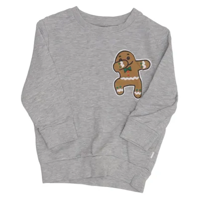 Pull de Noël (Gris) de Luca & Lola Coton biologique, Viscose