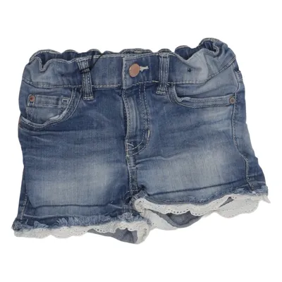 Denim shorts (Blauw) van Narrow by Lindex Katoen, Elastaan, Polyester