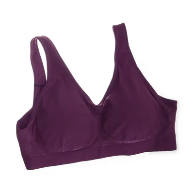 Sports bra (Purple) from Midoya Elastane, Polyamide