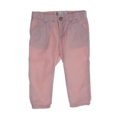 Chinos (Pink) from Zara BabyGirl Acetate, Cotton
