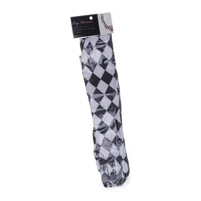 Operahandskar (Svart, Vit) från Leg Avenue Elastan, Polyester