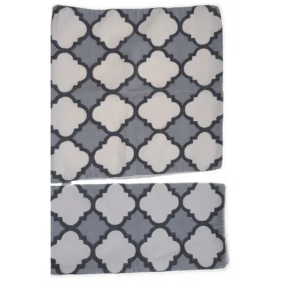 Housse de coussin (Blanc, Gris, Multicolore) de Mogihome Coton
