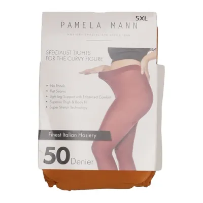 Tights (Brown) from Pamela Mann Elastane, Polyamide