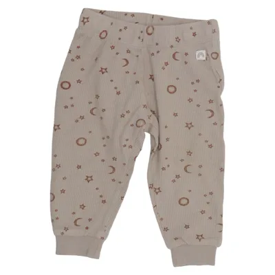 Mjukisbyxor (Beige) från Lindex Baby Bomull, Elastan