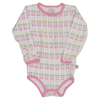 Romper (Wit, Roze, Groen) van Geggamoja Katoen