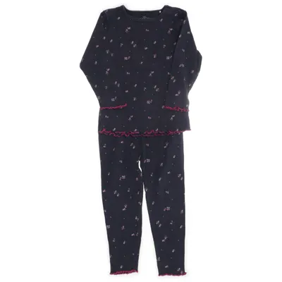 Pyjamas (Grå, Rosa, Flerfärgad) från Topomini Bomull, Elastan