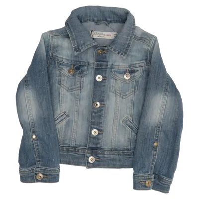 Denim jacket (Blue) from Detroit by Lindex Cotton, Elastane, Polyamide