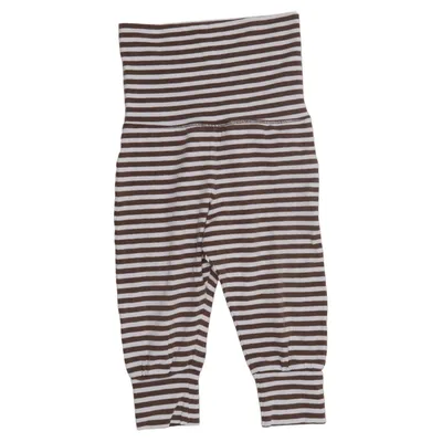 Pyjamasbyxor (Brun, Vit) från Me&i Elastan, Ekologisk bomull