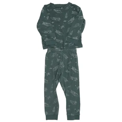 Pajamas (Green) from Åhléns Kids Organic cotton