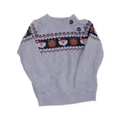 Sweater (Gray, Blue, Multicolored) from Baby Club Cotton