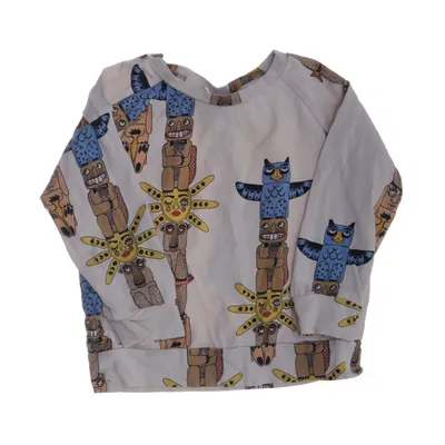 Långärmad t-shirt (Beige, Flerfärgad) från Mini Rodini Ekologisk bomull, Elastan