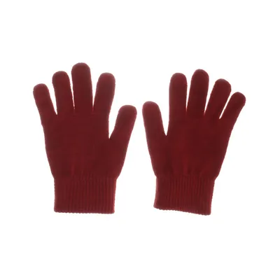 Gloves (Red) from Clockhouse by C&A Acrylic, Elastane, Metallic fiber, Polyester