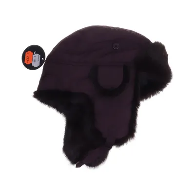 Trapperhatt (Lila) från Wigens Kaninpäls, Nylon, Polyester