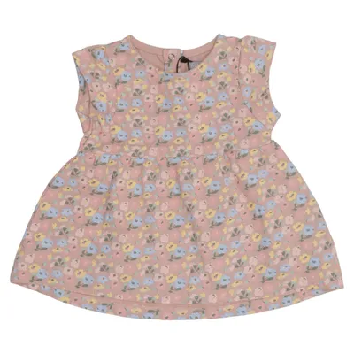 Dress (Pink, Multicolored) from Pytteliten Cotton