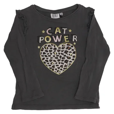 Long sleeve T-shirt (Gray) from Sweet Heart Cotton, Elastane