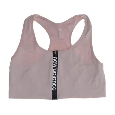Sport-bh (Roze) van New Balance Elastaan, Polyester