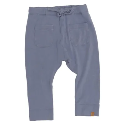 Sweatpants (Blue) from Lil' Atelier Elastane, Organic cotton, Tencel