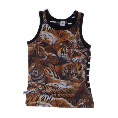 Tanktop  (Sort, Brun, Flerfarvet) fra Molo Bomuld, Elastan