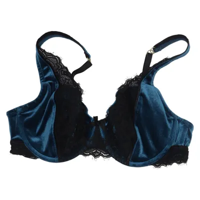 Bh (Blauw, Zwart) van Doutzen's Stories by Hunkemöller Elastaan, Polyamide, Polyester