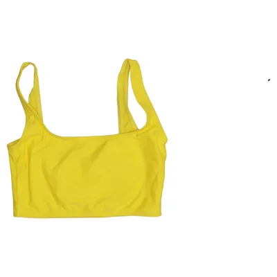 Haut de bikini (Jaune) de Scampi Élasthane, Polyamide