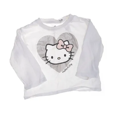 Långärmad t-shirt (Vit) från H&M x Hello Kitty Bomull