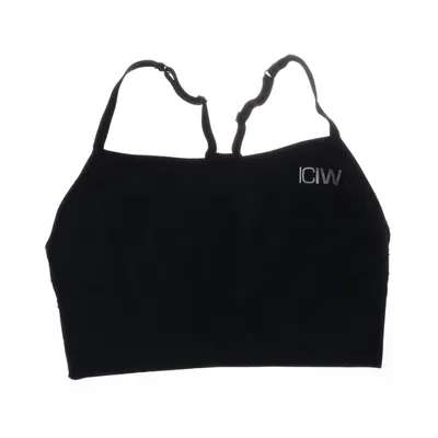 Sport-bh (Zwart) van ICIW Elastaan, Polyamide, Polyester