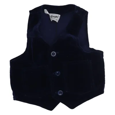 Gilet de costume (Bleu) de Tempo Coton