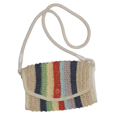 Skuldertaske (Beige, Flerfarvet) fra Kling