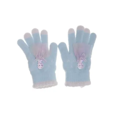 Handskar (Blå) från Disney Frozen Elastan, Polyamid, Polyester