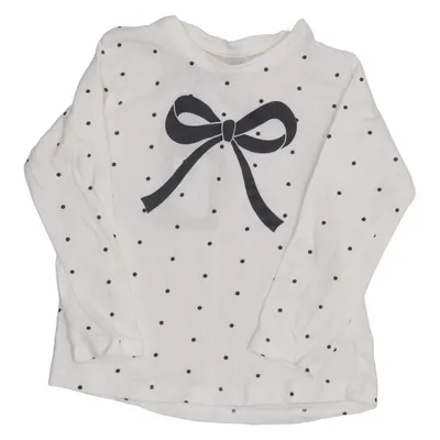 Long sleeve T-shirt (White, Black) from Baby Cotton