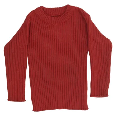 Sweater (Red) from Nøstebarn Wool