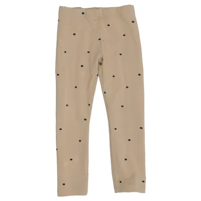 Legging (Beige) de Mini Rodini Coton, Élasthane