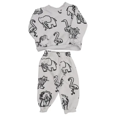 Loungewear (Hvid, Sort) fra Zara