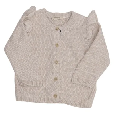 Cardigan (Beige) from Lupilu Organic cotton