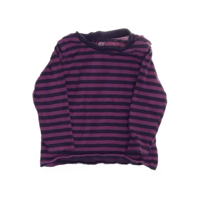 Lange mouwen shirt (Lila) van H&M Basic Katoen