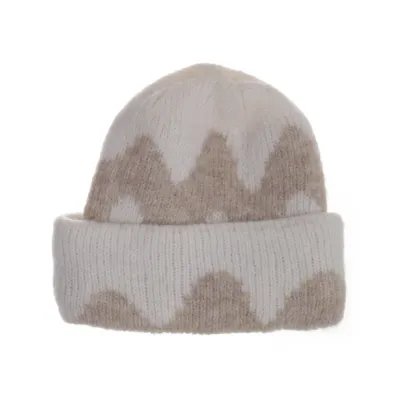 Beaniemössa (Vit, Beige) från Marimekko Alpackaull, Elastan, Polyamid, Ull
