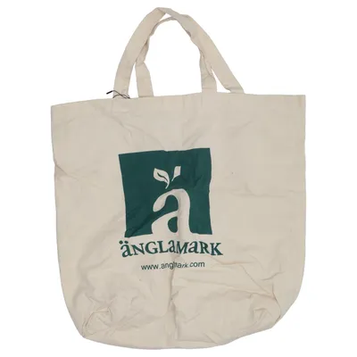 Sac en toile (Beige, Vert) de Änglamark